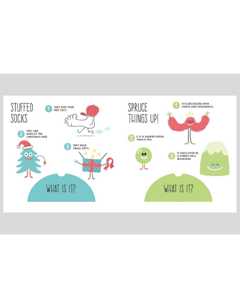 Raincoast Books Jolly Riddles: A Christmas Lift-the-Flap Book