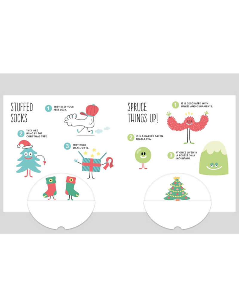 Raincoast Books Jolly Riddles: A Christmas Lift-the-Flap Book