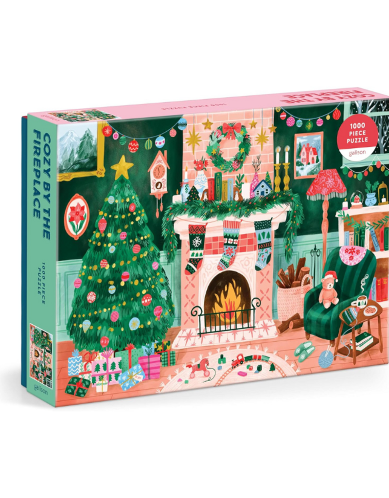 Raincoast Books Cozy by the Fireplace 1000 Piece Puzzle