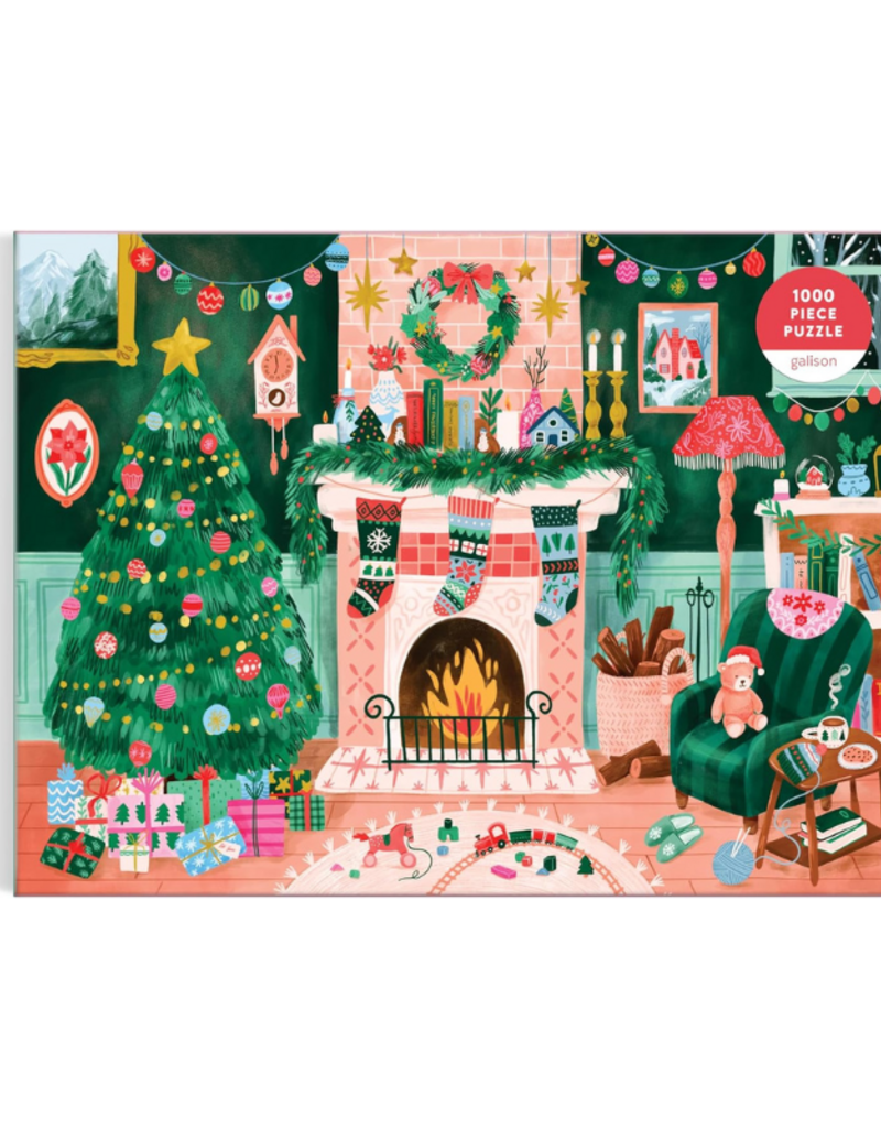 Raincoast Books Cozy by the Fireplace 1000 Piece Puzzle