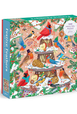 Raincoast Books Festive Feathers 500 Piece Foil Puzzle