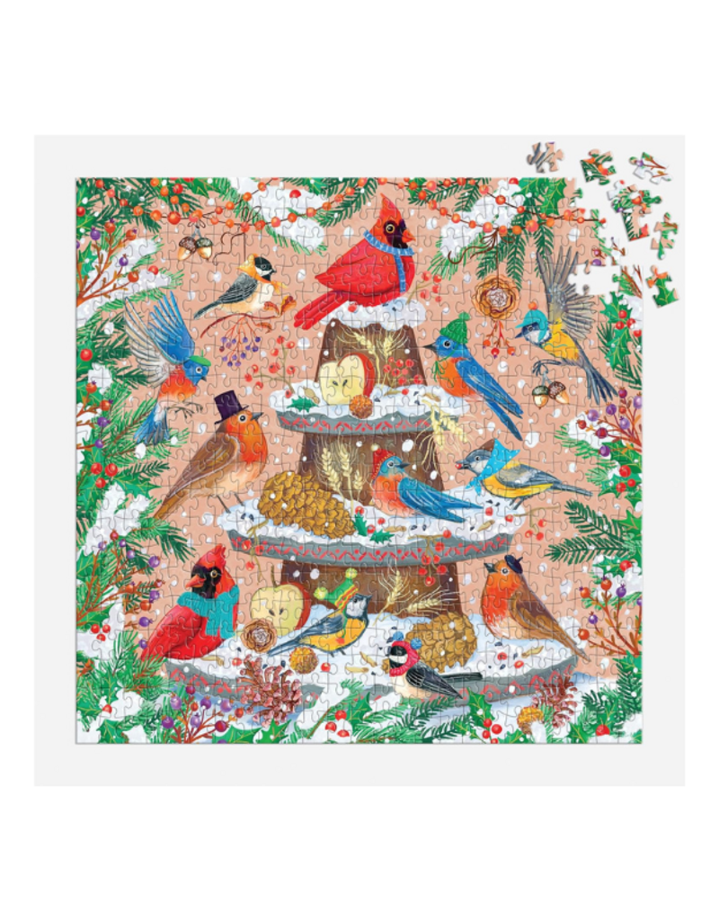 Raincoast Books Festive Feathers 500 Piece Foil Puzzle