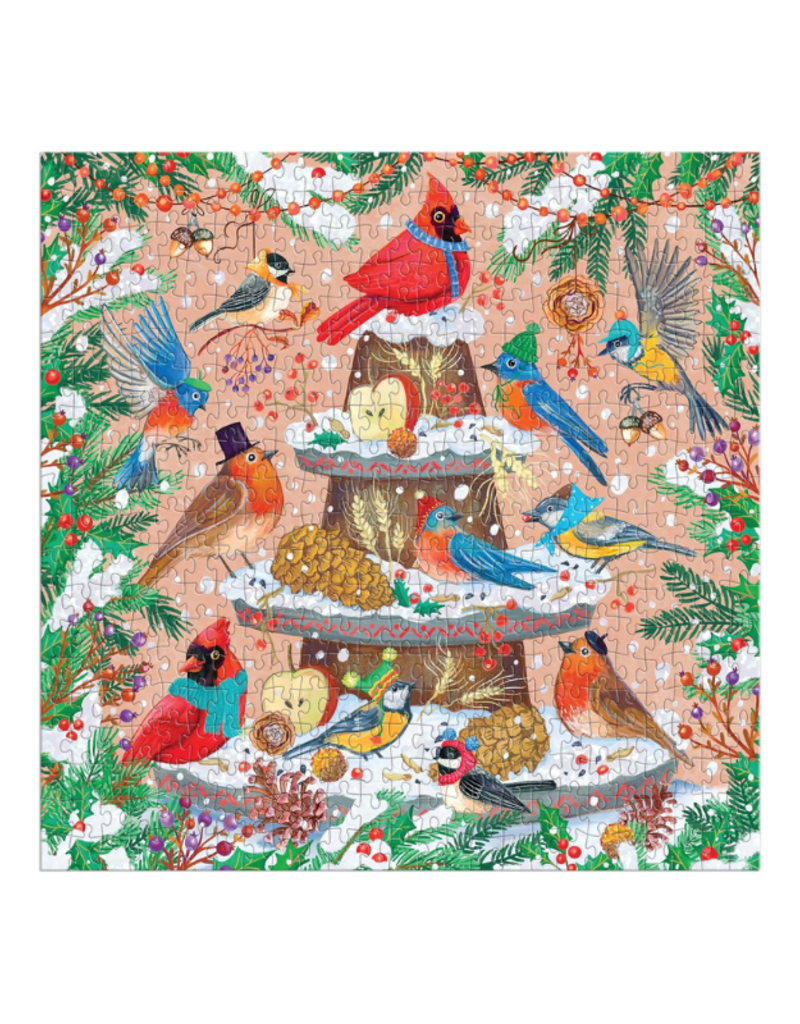 Raincoast Books Festive Feathers 500 Piece Foil Puzzle