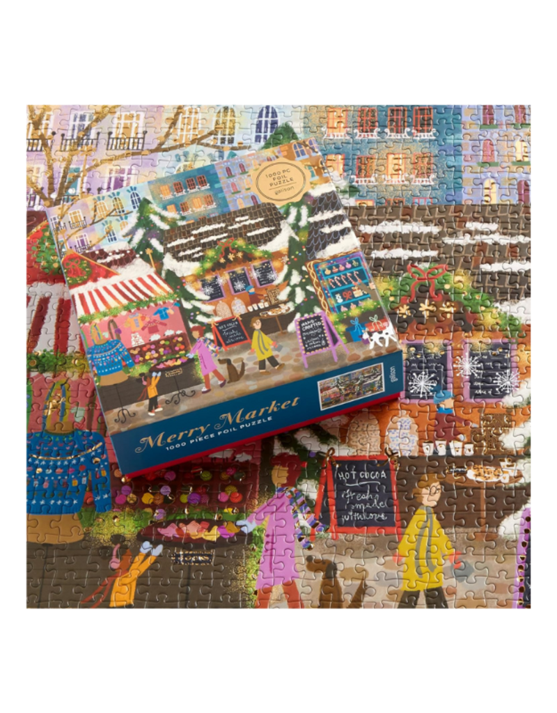 Raincoast Books Merry Market 1000 Piece Puzzle