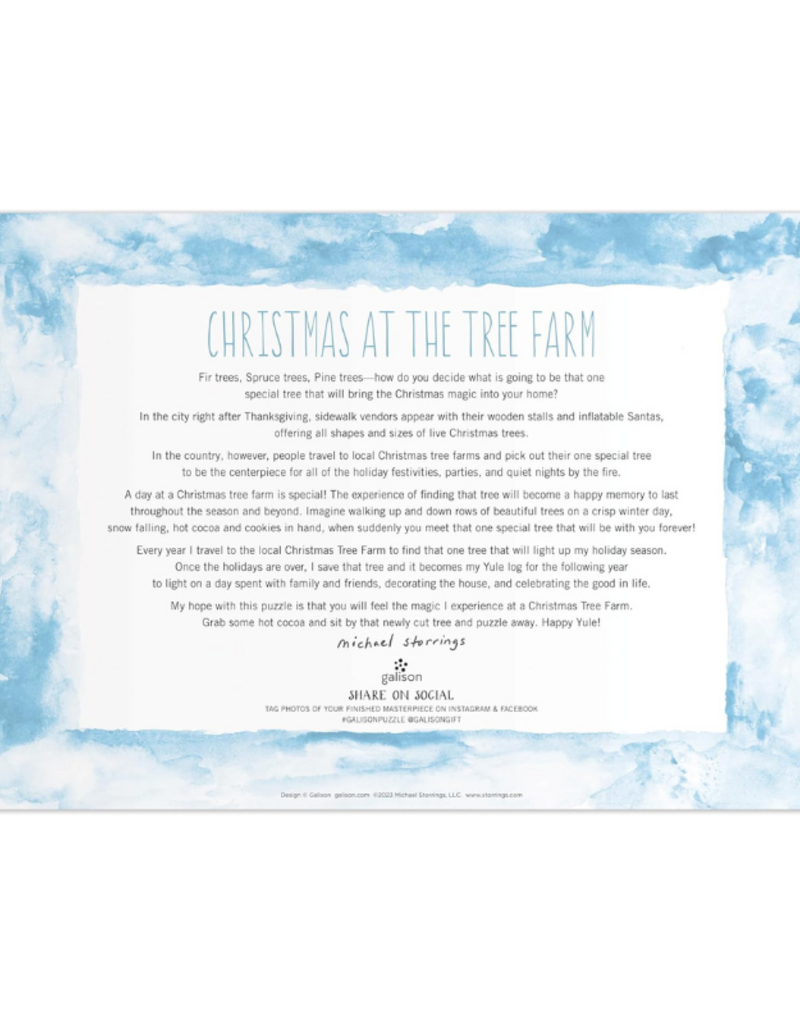 Raincoast Books Christmas Tree Farm 1000 Piece Puzzle