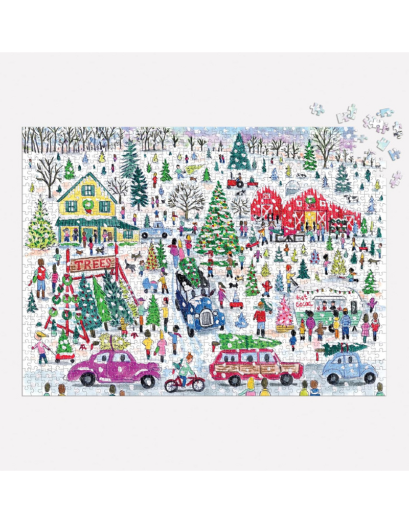 Raincoast Books Christmas Tree Farm 1000 Piece Puzzle