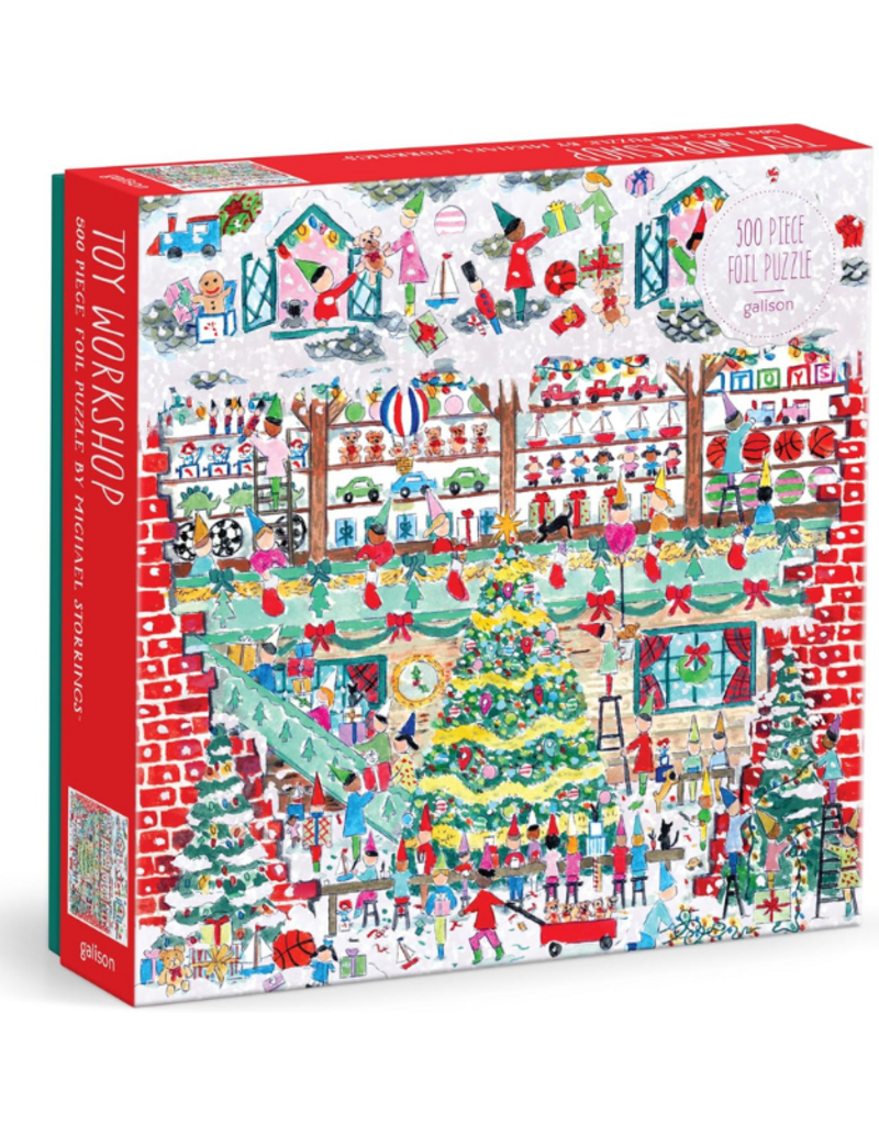 Raincoast Books Toy Workshop 500 Piece Foil Puzzle