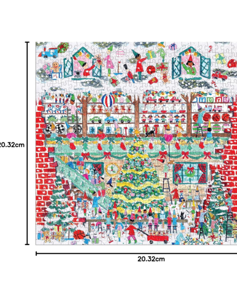 Raincoast Books Toy Workshop 500 Piece Foil Puzzle