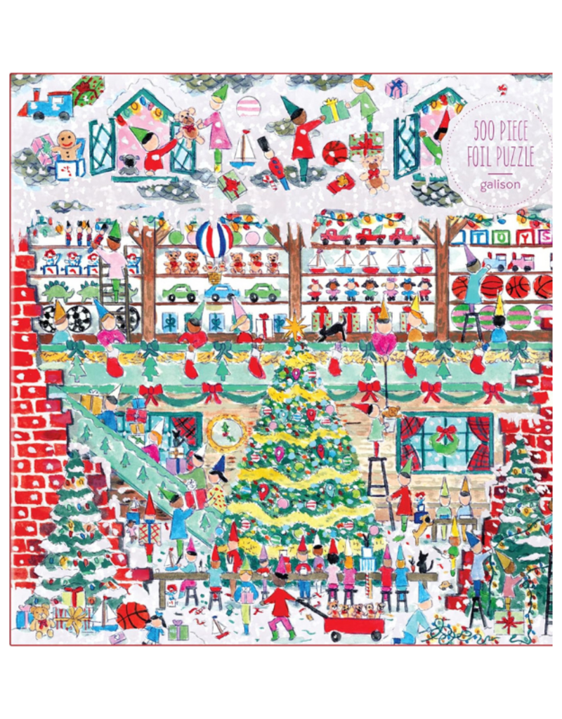 Raincoast Books Toy Workshop 500 Piece Foil Puzzle