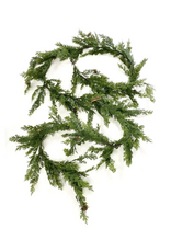 Cedar With Cone Garland 10'