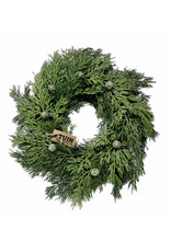 Soft Cedar Wreath 14"