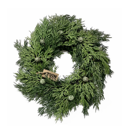 Soft Cedar Wreath 18"