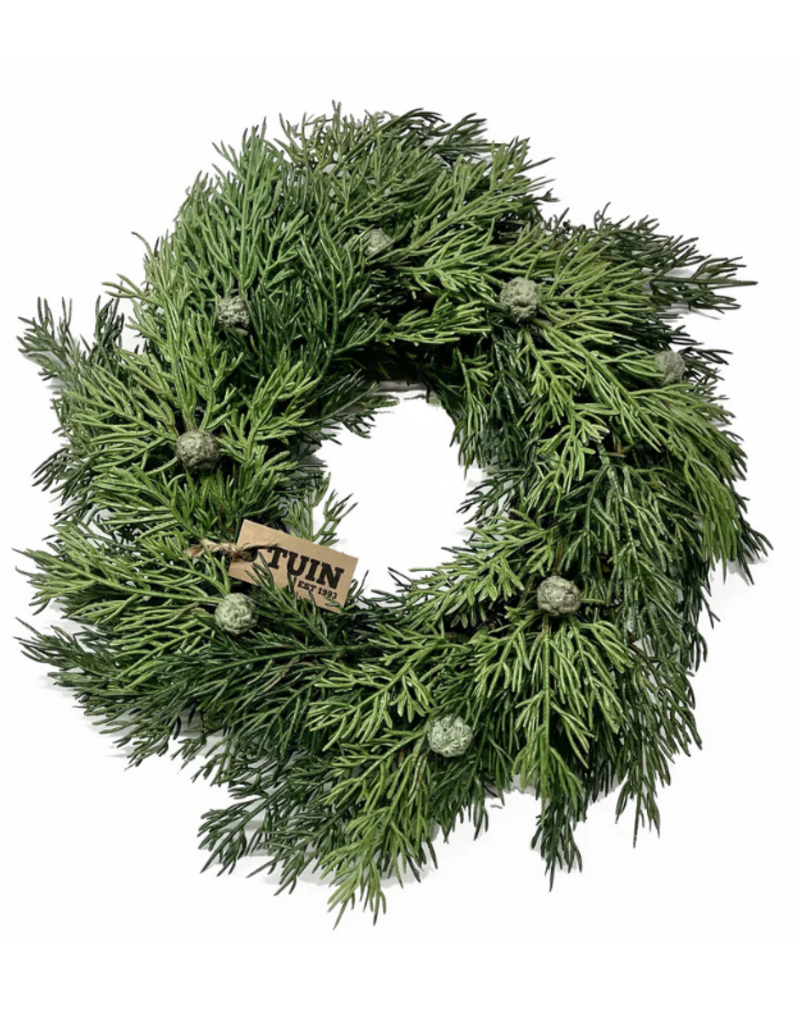 Soft Cedar Wreath 18"