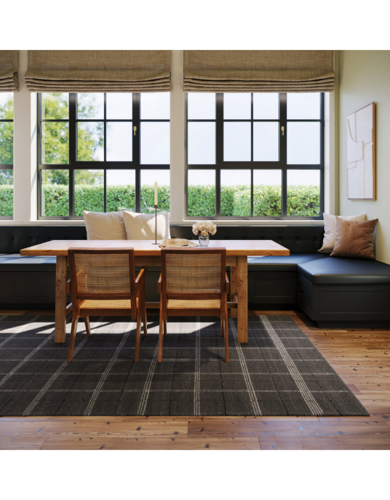 Dash & Albert Downing Plaid Wool Rug by Nate Berkus 2'6"x8'