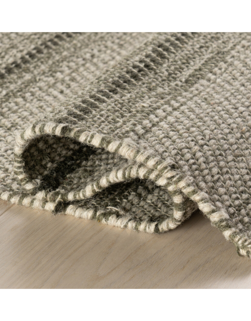 Dash & Albert Mateo Striped Wool Cozy Rug by Nate Berkus 2'6"x8'