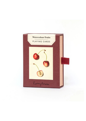 Watercolour Fruits Playing Cards