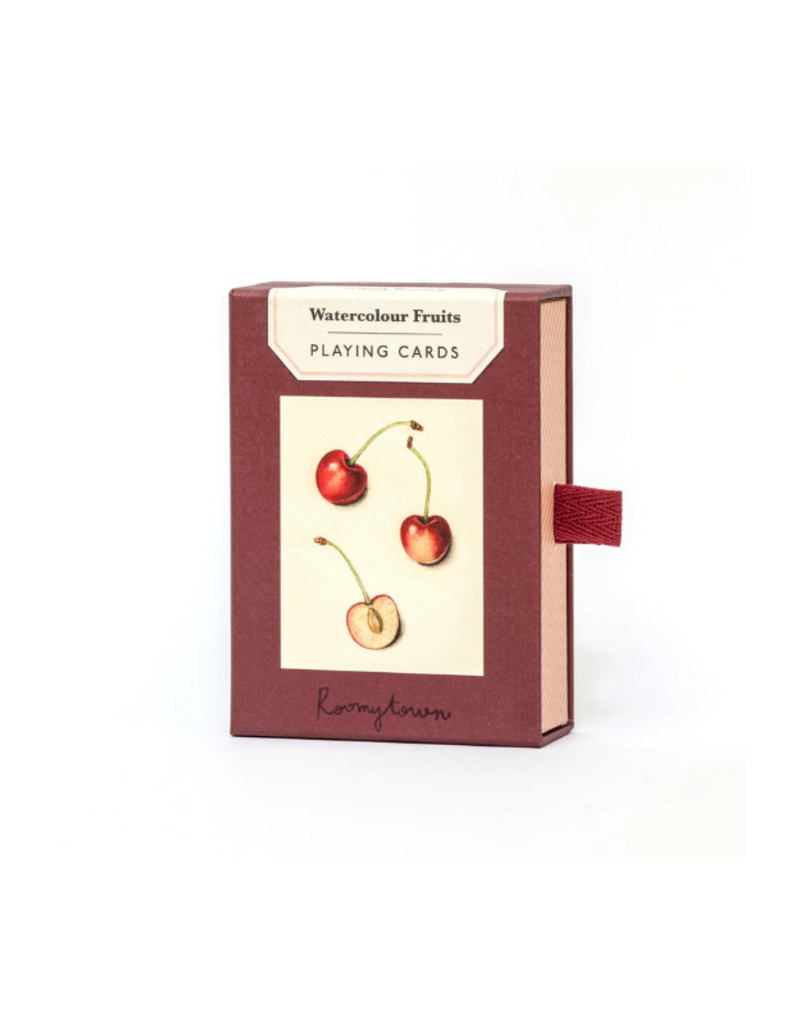 Watercolour Fruits Playing Cards