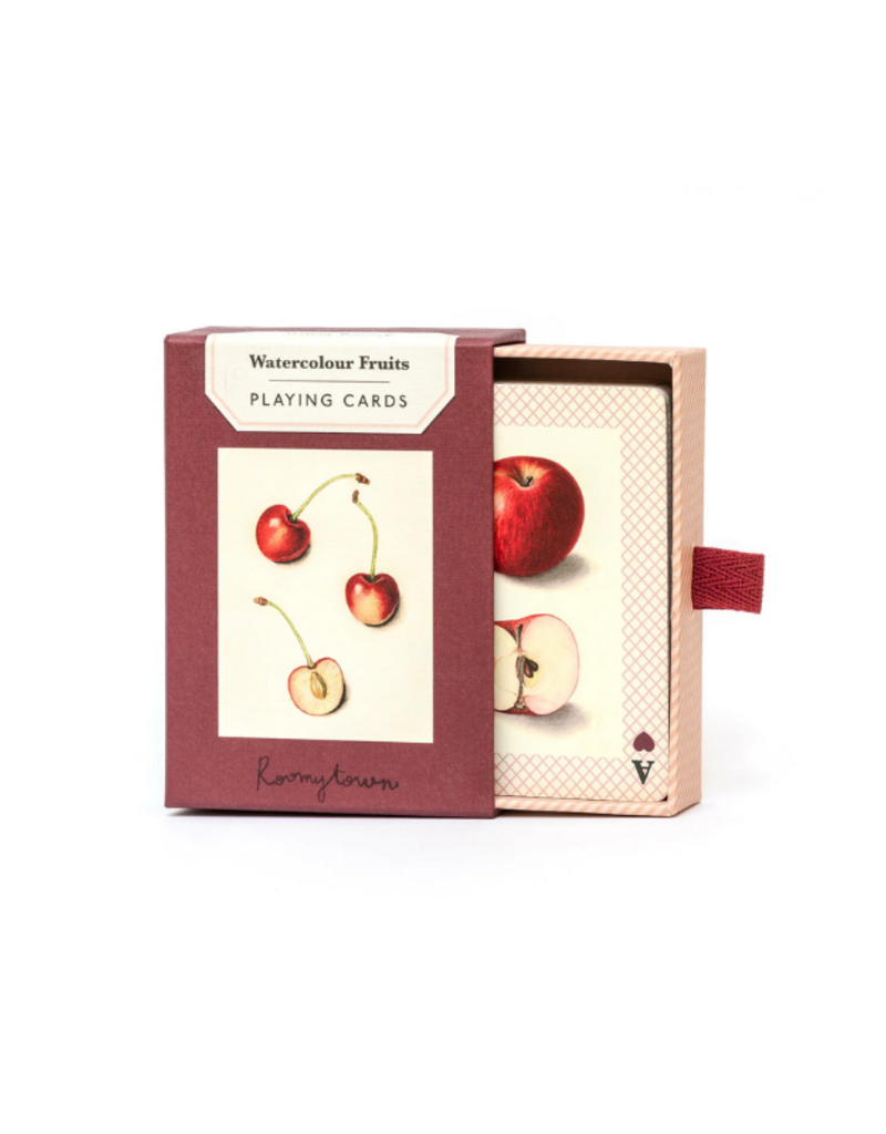 Watercolour Fruits Playing Cards