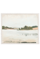Celadon Art Raw Canvas Series - Inlet 21" x 17"
