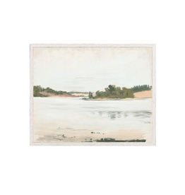 Celadon Art Raw Canvas Series - Inlet 21" x 17"