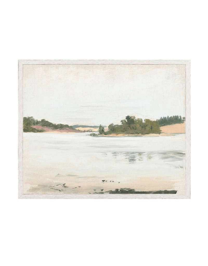 Celadon Art Raw Canvas Series - Inlet 21" x 17"