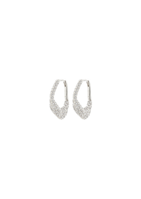 PILGRIM Fenix Earrings in Silver by Pilgrim