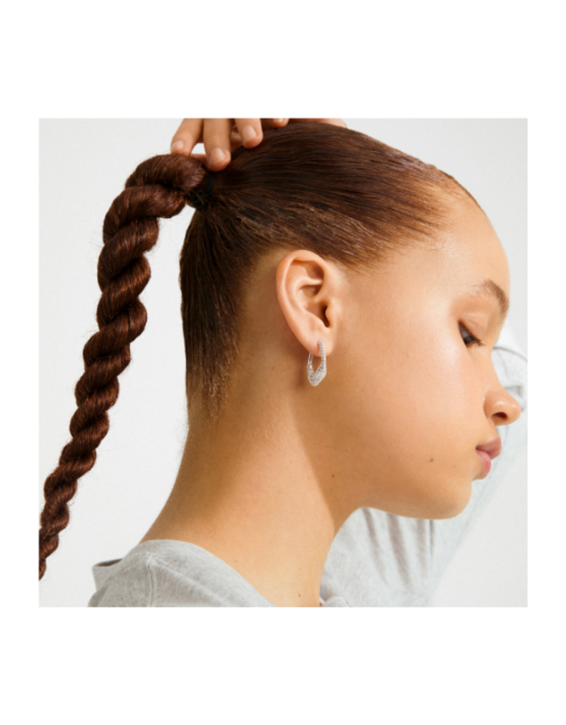 PILGRIM Fenix Earrings in Silver by Pilgrim