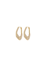 PILGRIM Fenix Earrings in Gold by Pilgrim