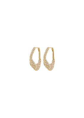 PILGRIM Fenix Earrings in Gold by Pilgrim