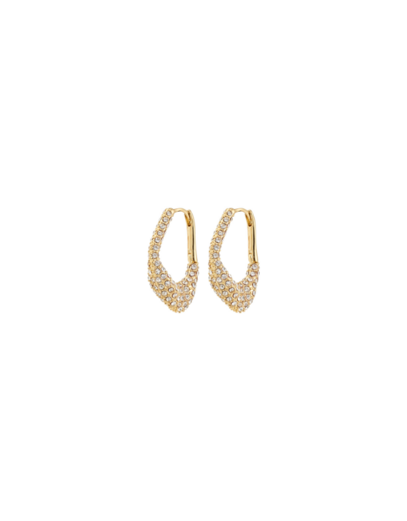 PILGRIM Fenix Earrings in Gold by Pilgrim