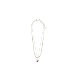 PILGRIM Sparkle 2in1 Necklace in Silver by Pilgrim