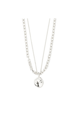 PILGRIM Sparkle 2in1 Necklace in Silver by Pilgrim