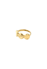 PILGRIM Sparkle Ring in Gold by Pilgrim