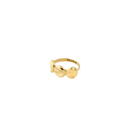 PILGRIM Sparkle Ring in Gold by Pilgrim