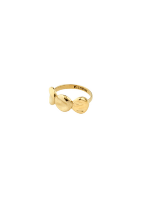 PILGRIM Sparkle Ring in Gold by Pilgrim