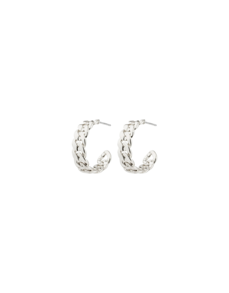 PILGRIM Mayer Earrings in Silver by Pilgrim