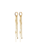 PILGRIM Drue Earrings in Gold by Pilgrim