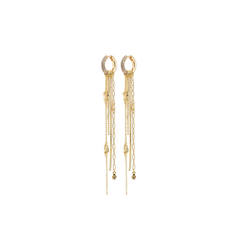 PILGRIM Drue Earrings in Gold by Pilgrim