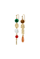 PILGRIM Sense Earrings in Gold by Pilgrim