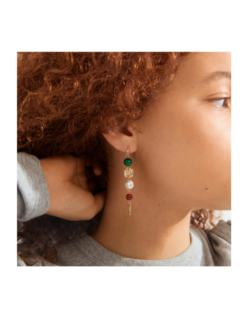 PILGRIM Sense Earrings in Gold by Pilgrim