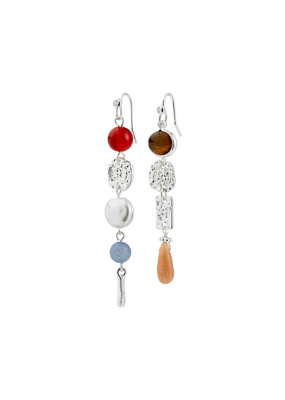 PILGRIM Sense Earrings in Silver by Pilgrim