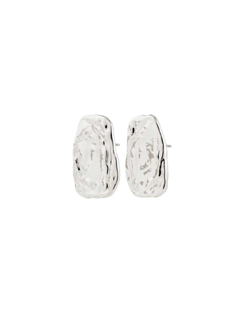 PILGRIM Shift Earrings in Silver by Pilgrim