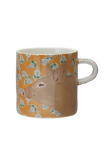 Creative Co-Op Pig Stoneware Mug