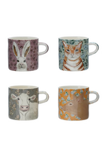 Creative Co-Op Bunny Stoneware Mug