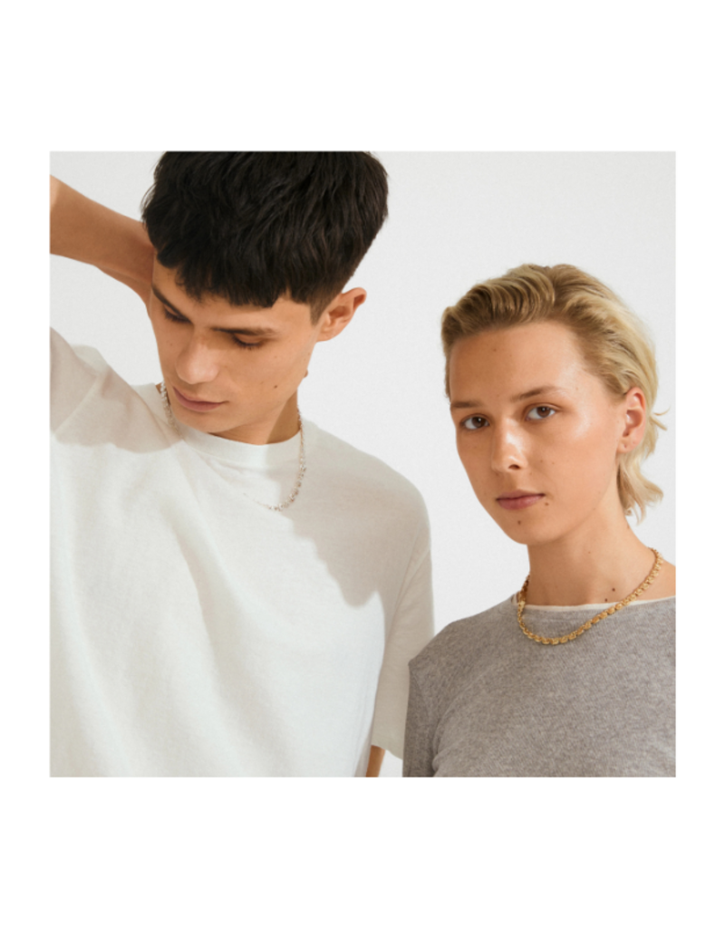 PILGRIM Sense Necklace in Silver by Pilgrim