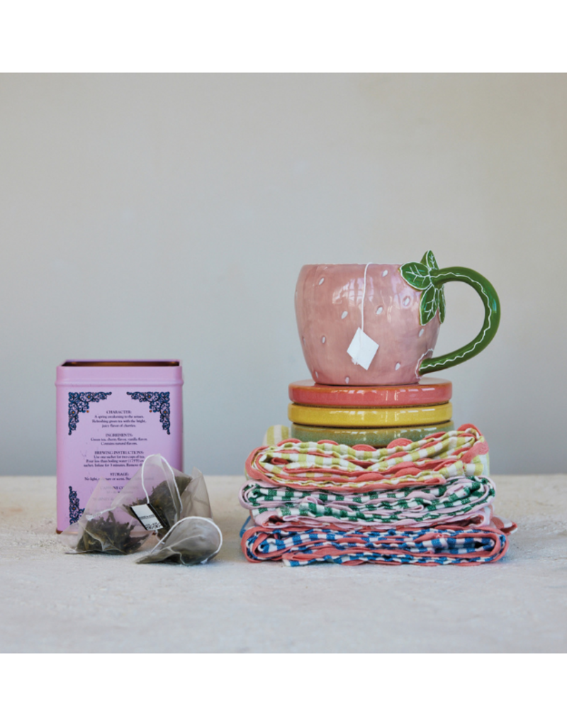 Creative Co-Op Strawberry Shaped Mug