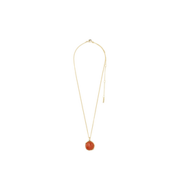PILGRIM Sense Agate Necklace in Gold by Pilgrim