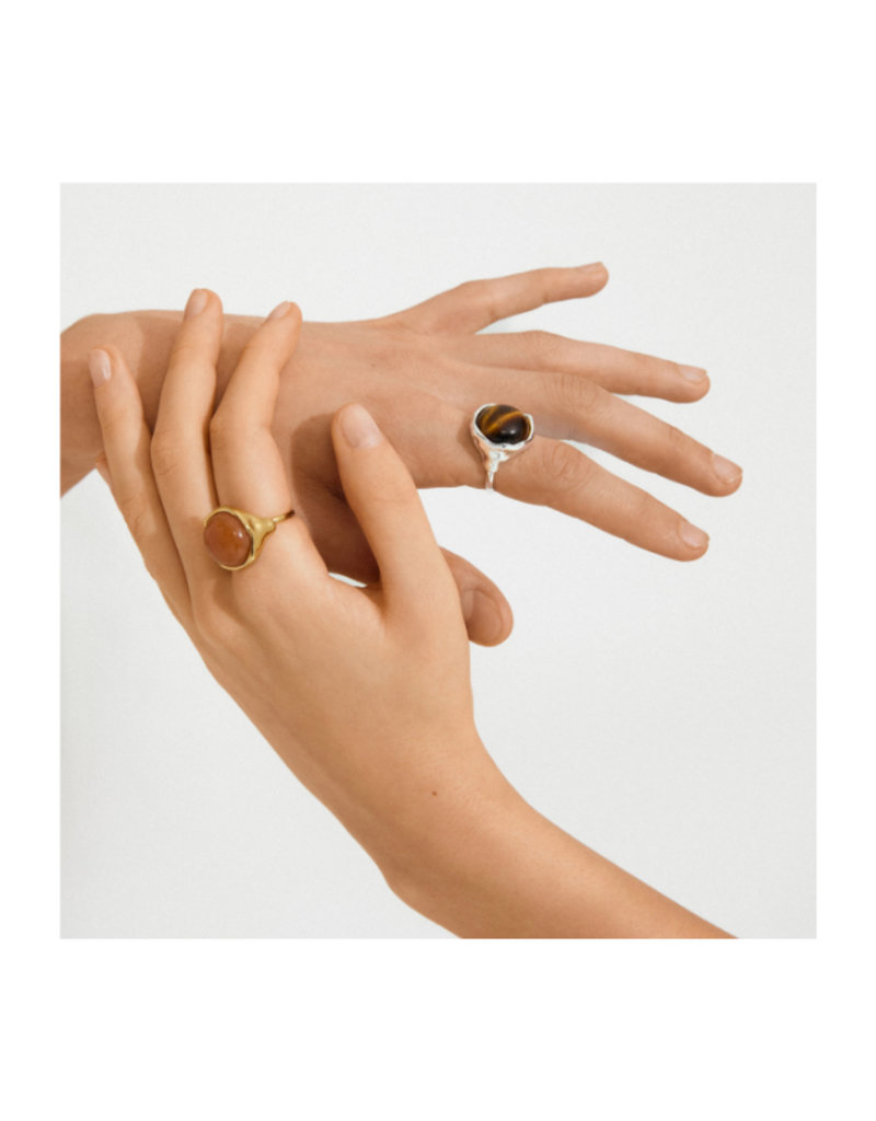 PILGRIM Sense Ring in Gold by Pilgrim