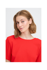 ICHI Matine Short Sleeve in Racing Red by ICHI