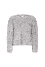 ICHI Blizi Long Sleeve in Silver by ICHI
